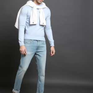 Men 512 Mid-Wash Slim Tapered Fit Jeans