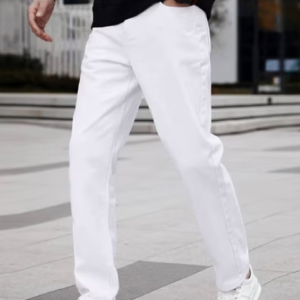 Men Mid Rise Straight Jeans