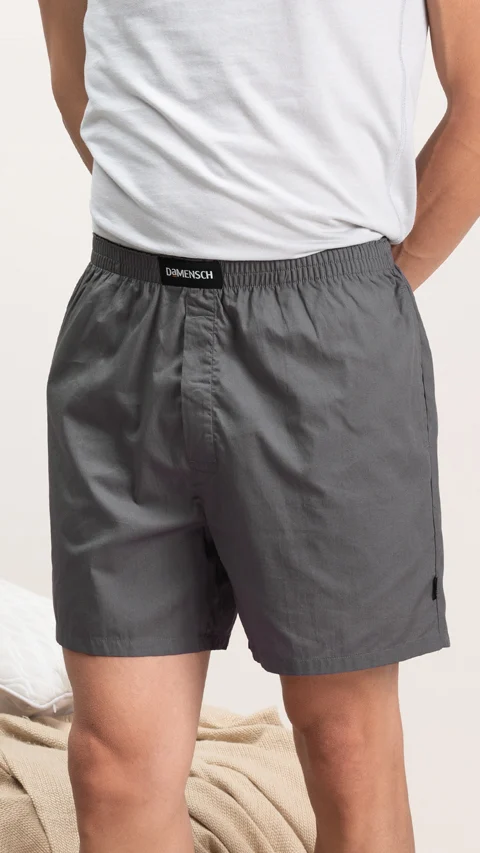 BREEEZE Ultra-light Boxer Shorts Las Grey